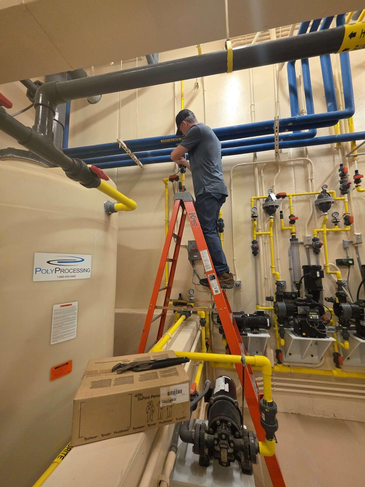 PPE On Chlorine Flow Restored