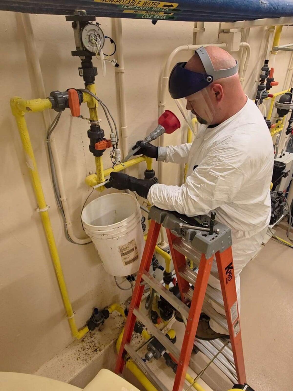 Chlorine Line Replacement Done Right